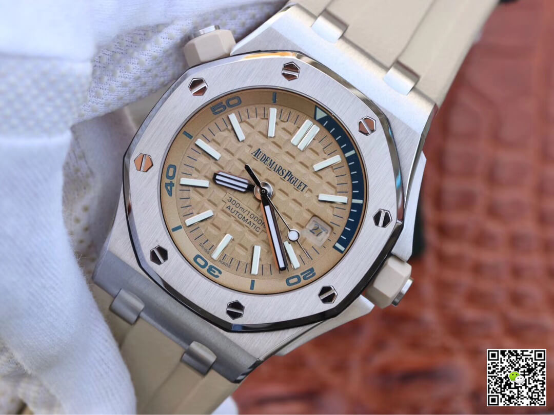Audemars Piguet Royal Oak Offshore 15710ST.OO.A085CA.01 JF Factory Beige Dial