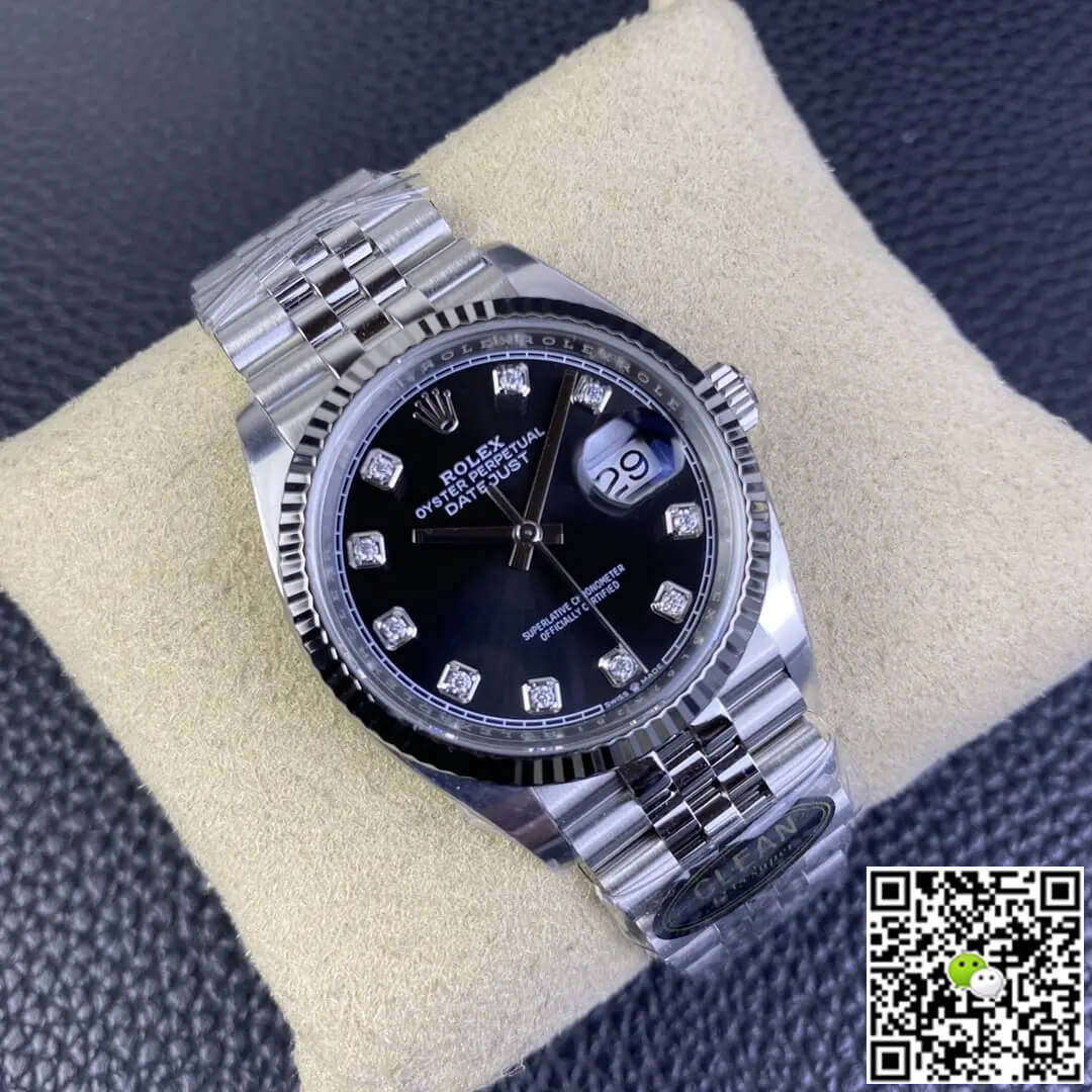 Rolex Datejust M126234-0027 36MM Clean Factory Diamond Dial