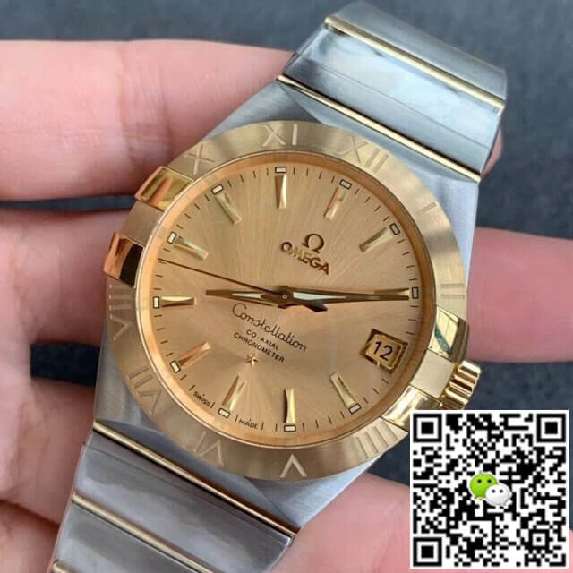 Omega Constellation 123.20.38.21.08.001 VS Factory Yellow Gold