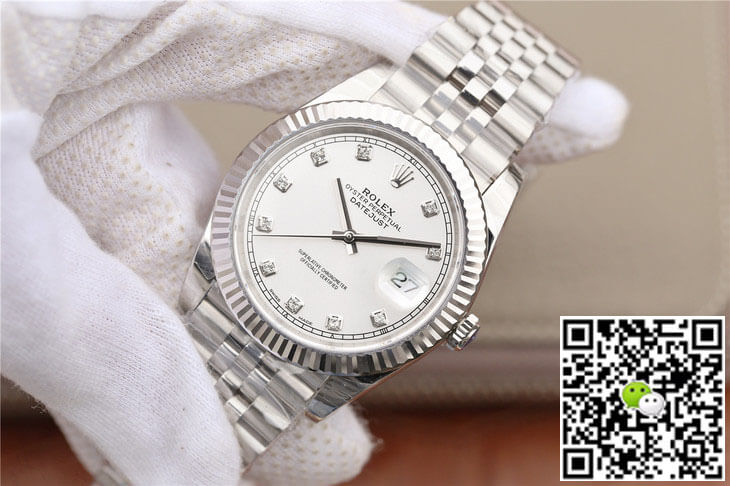 Rolex Datejust M126331 EW Factory White Diamond-set Dial