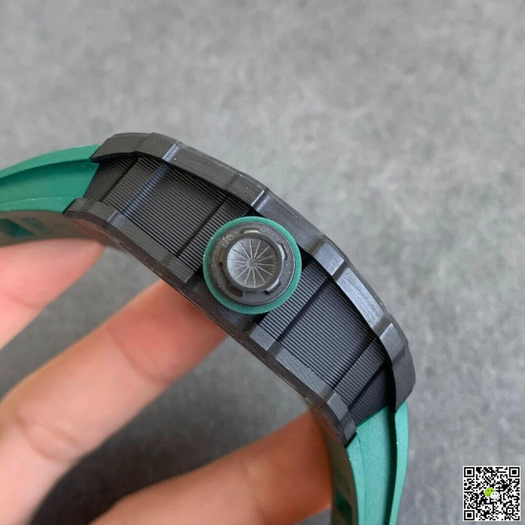 Richard Mille RM035-02 KV Factory V3 Carbon Fiber Green Strap