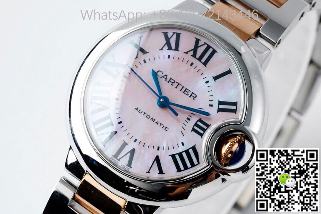 Ballon Bleu De Cartier W6920070 AF Factory Pink Mother-Of-Pearl Dial