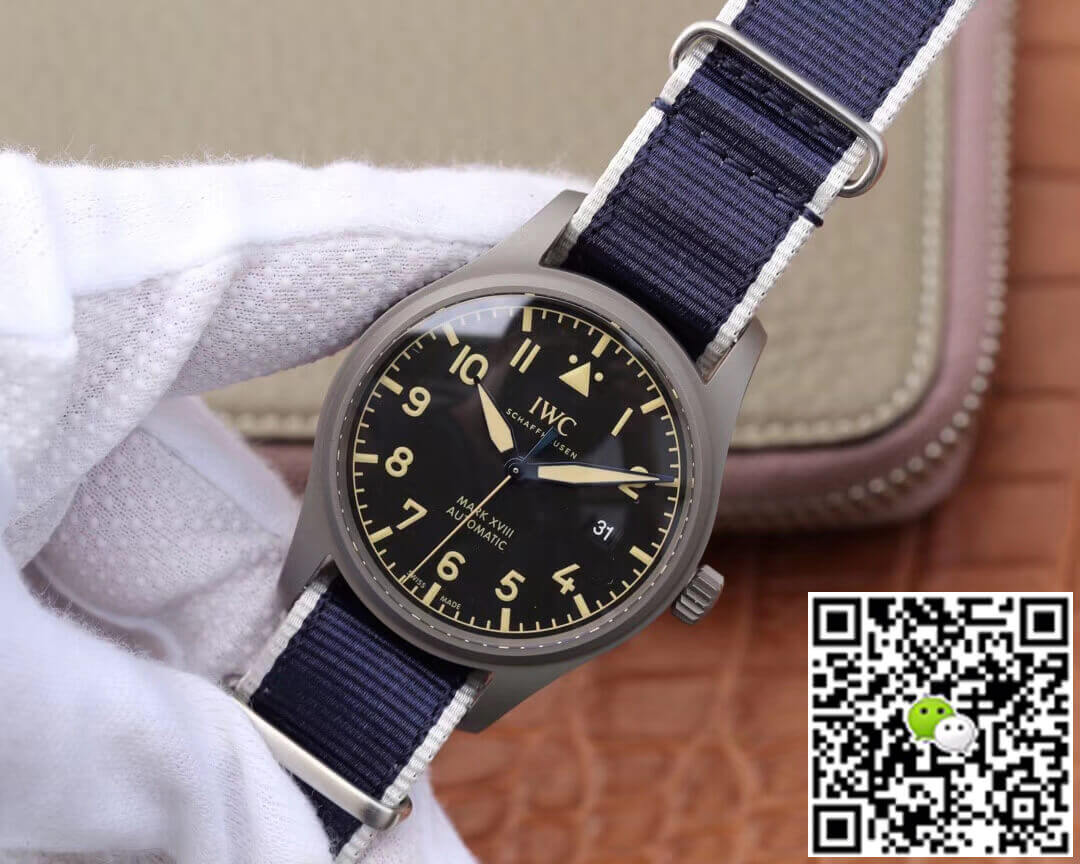IWC Pilot IW327006 M+ Factory Black Dial