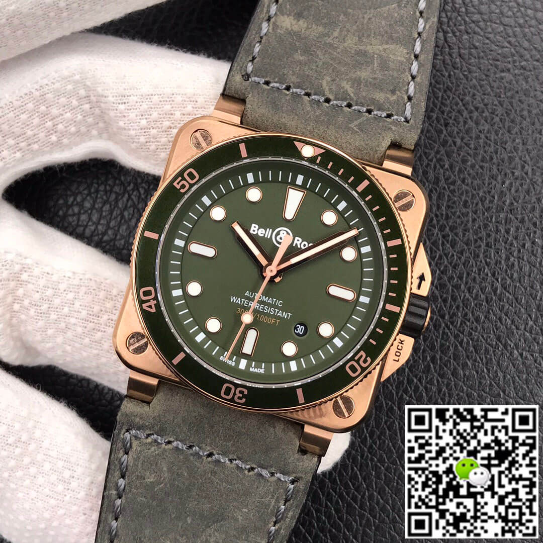 Bell & Ross BR0392-D-G-BR/SCA Bronze Case
