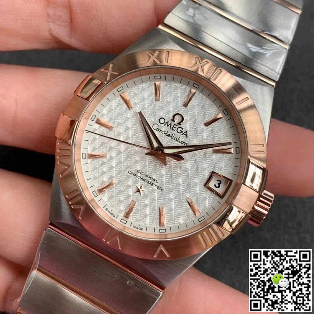 Omega Constellation 123.20.38.21.02.007 VS Factory Rose Gold