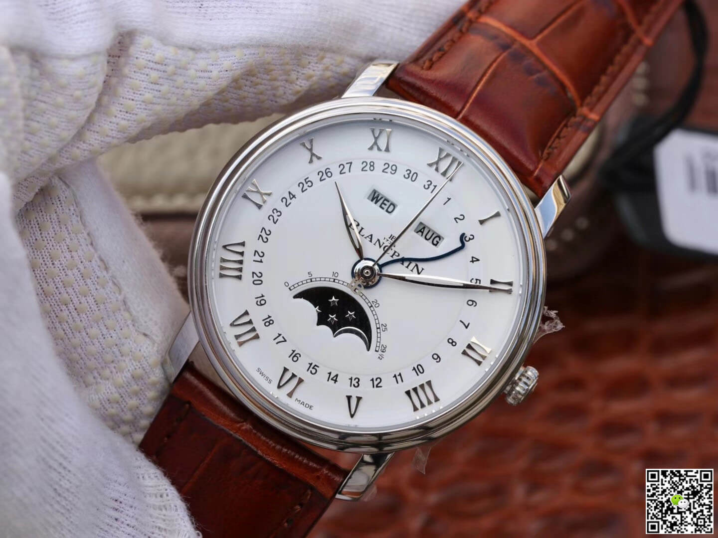 Blancpain Villeret 6654 OM Factory V2 White Dial