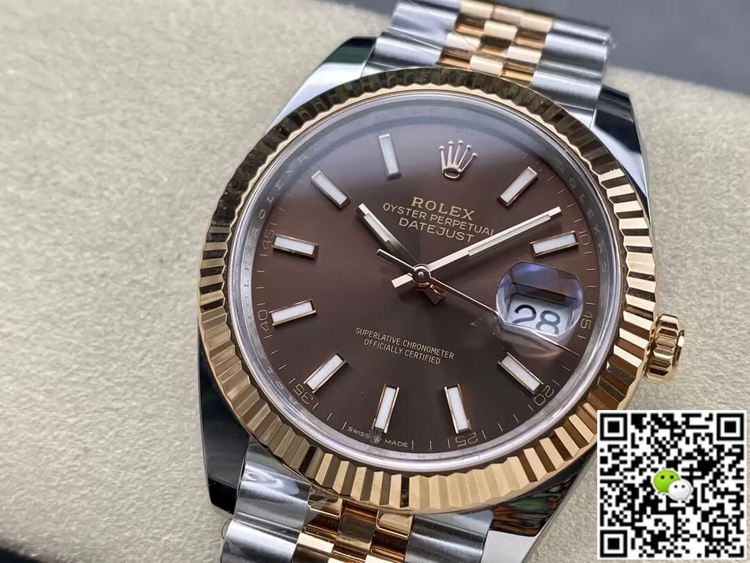 Rolex Datejust 41MM M126331-0002 Clean Factory Rose Gold