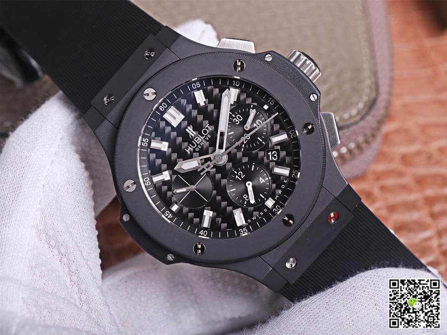 Hublot Big Bang 301.QX.1724.RX V6 Factory Carbon Fiber Black Dial