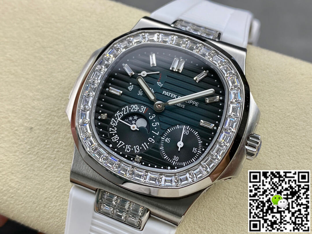 Patek Philippe Nautilus 5712GR GR Factory Diamond Bezel