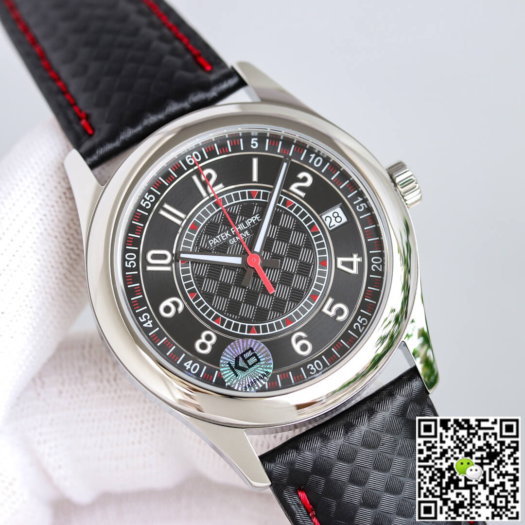 Patek Philippe Calatrava 6007G-010 GS Factory Black Dial