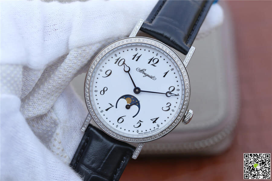 Breguet Classique Moonphase 9088BB/29/964/DD0D TW Factory White Dial