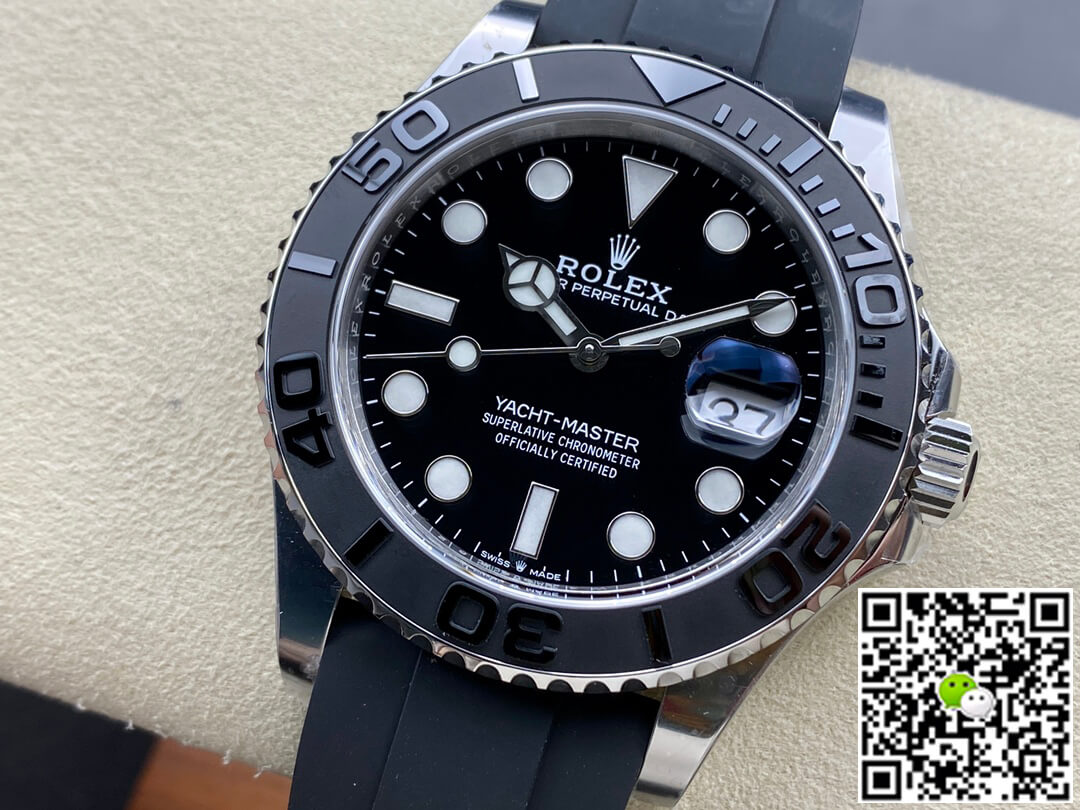 Rolex Yacht Master M226659-0002 Clean Factory Rubber Strap