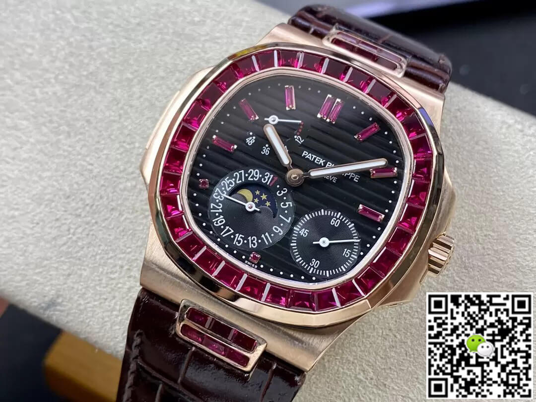 Patek Philippe Nautilus 5724 GR Factory Leather Strap