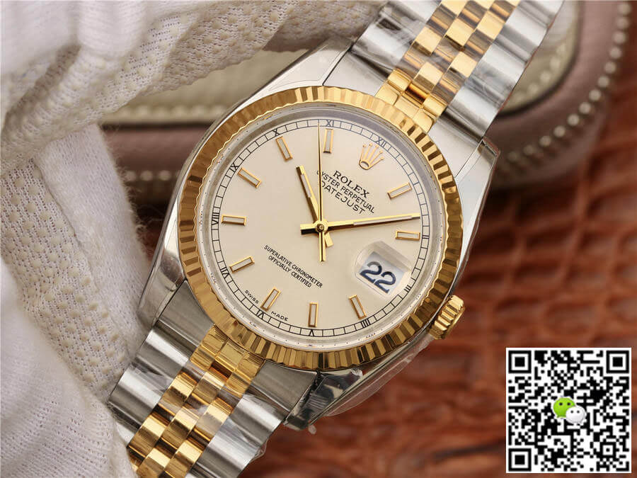 Rolex Datejust 116233 36MM AR Factory Yellow Gold