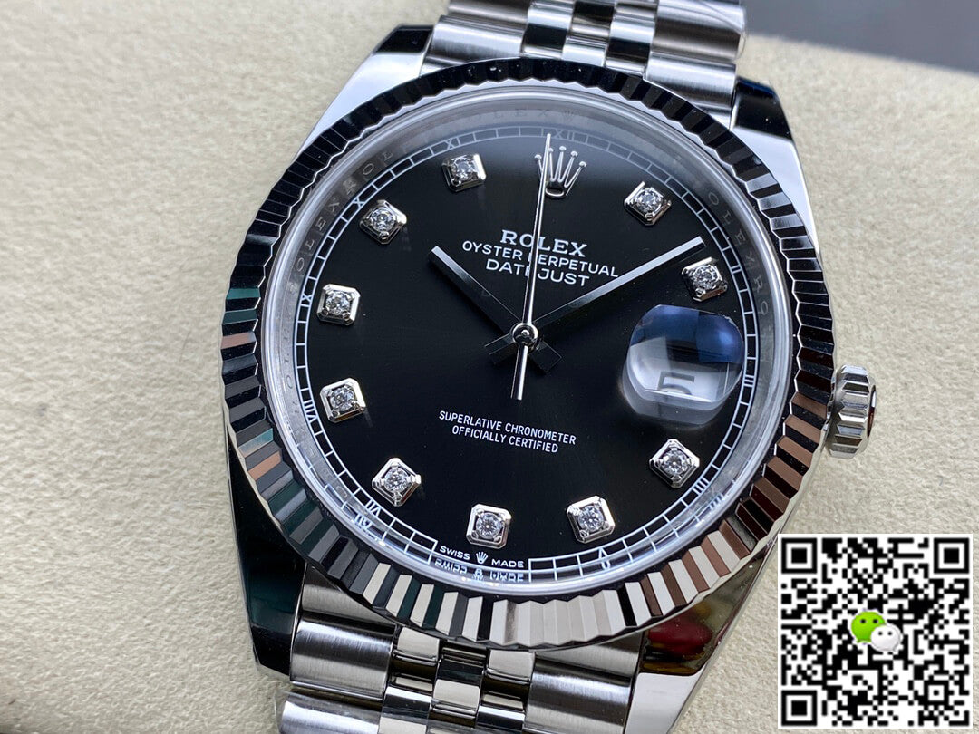 Rolex Datejust M126334-0012 Clean Factory Black Dial
