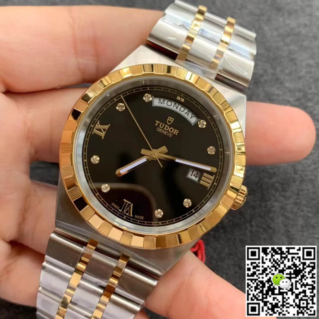 Tudor Royal M28603-0005 V7 Factory Black Dial