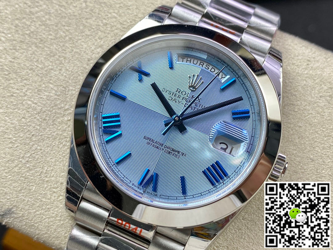 Rolex Day Date M228206-0001 EW Factory Blue Dial