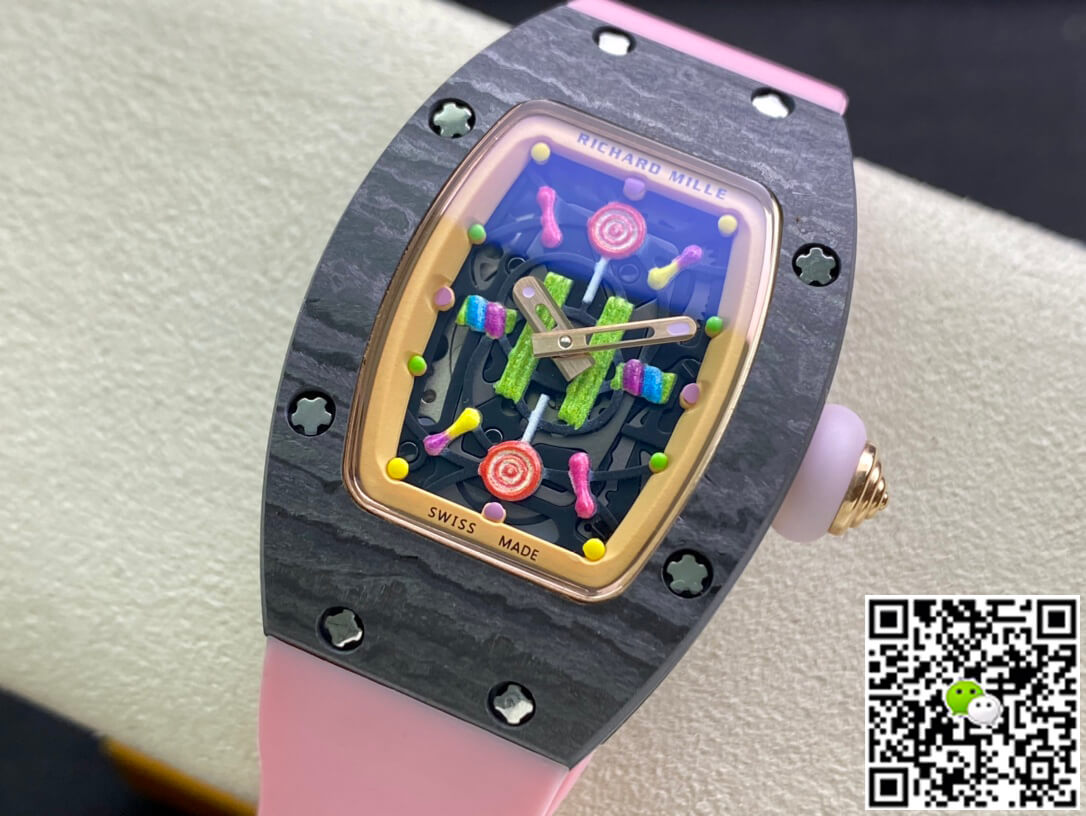 Richard Mille RM-07 Bon Bon RM Factory Carbon Fiber Case