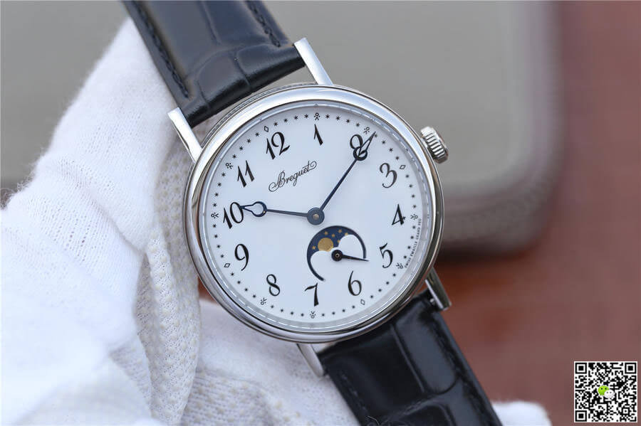 Breguet Classique Moonphase 9087BB/29/964 TW Factory White Dial