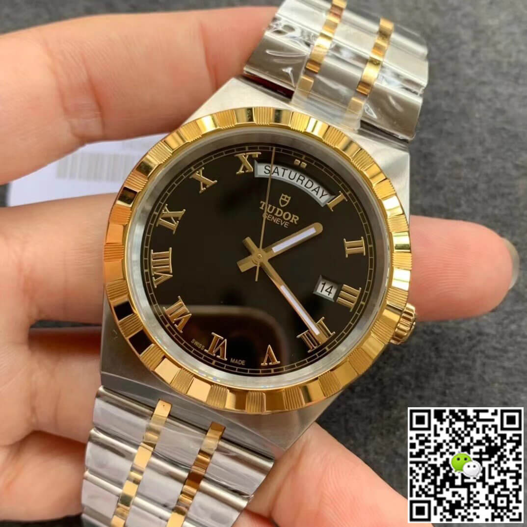Tudor Royal M28603-0003 V7 Factory Black Dial