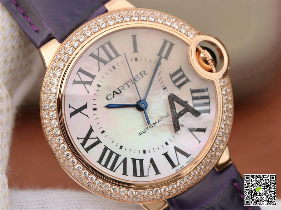 Ballon Bleu De Cartier WE902066 V6 Factory V4 Rose Gold