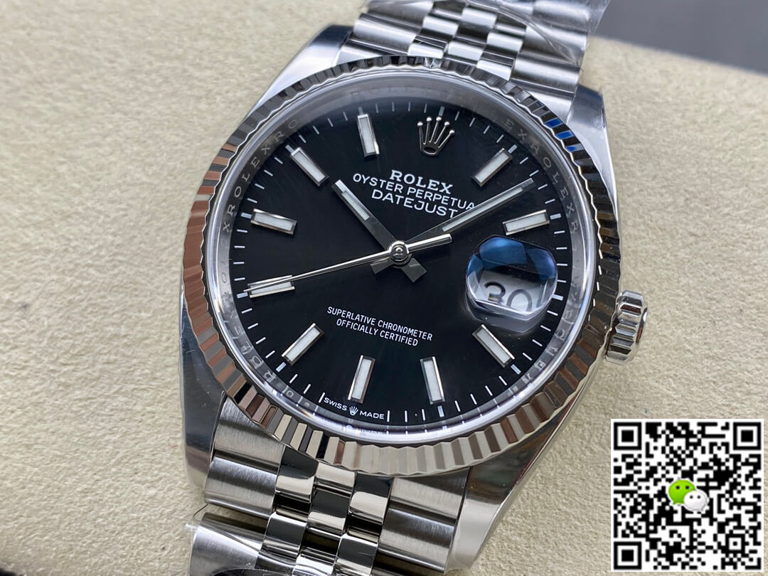 Rolex Datejust M126234-0015 36MM Clean Factory Black Dial