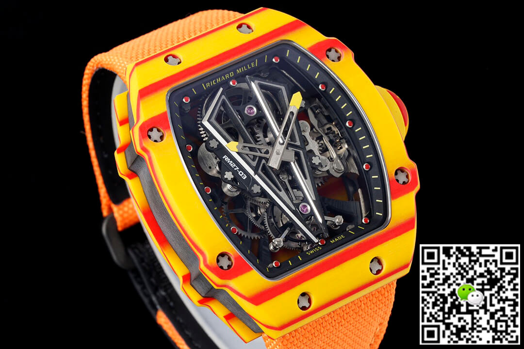 Richard Mille RM27-03 Rafael Nadal Tourbillon RM Factory Orange Strap