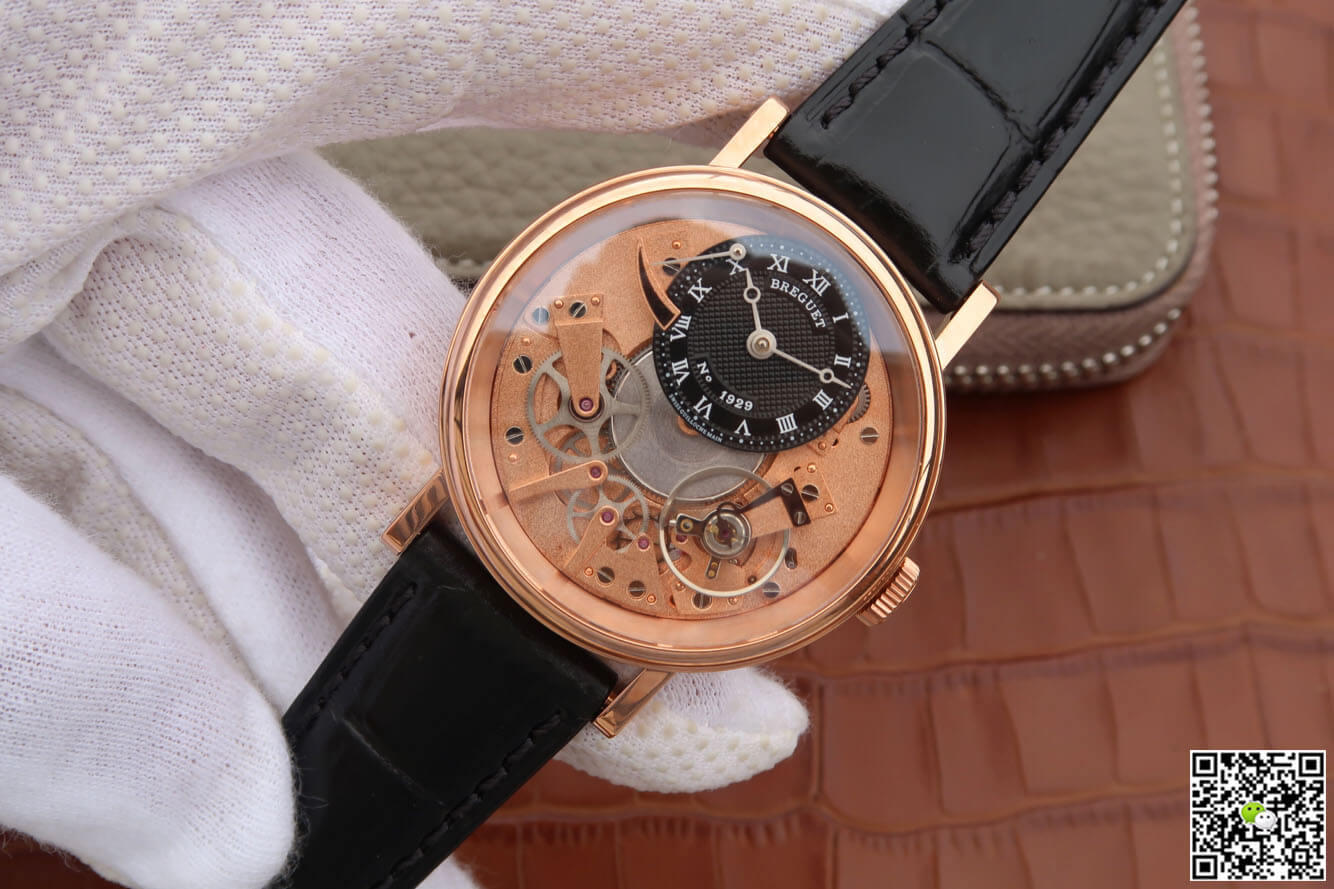 Breguet Tradition 7057BR/R9/9W6 Rose Gold Skeleton Dial