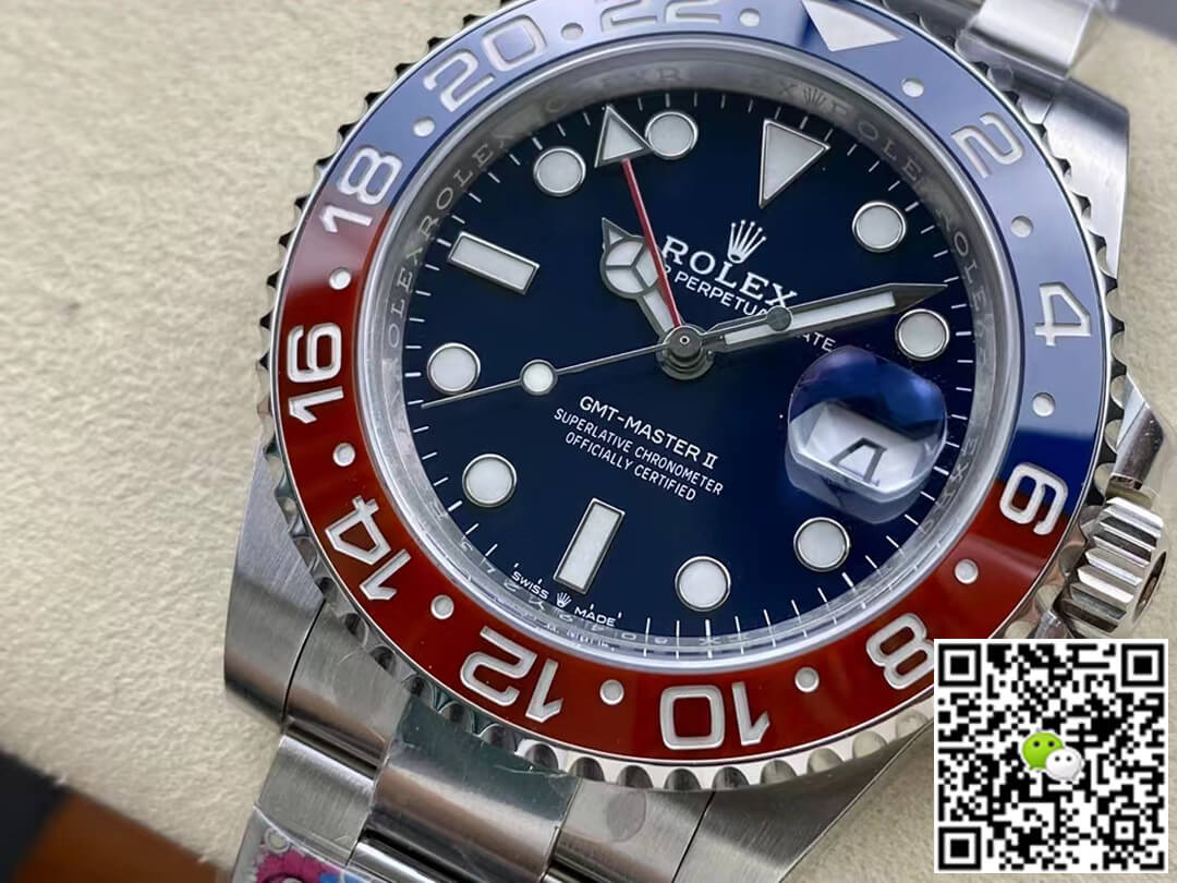 Rolex GMT Master II M126719blro-0003 Clean Factory Blue Dial