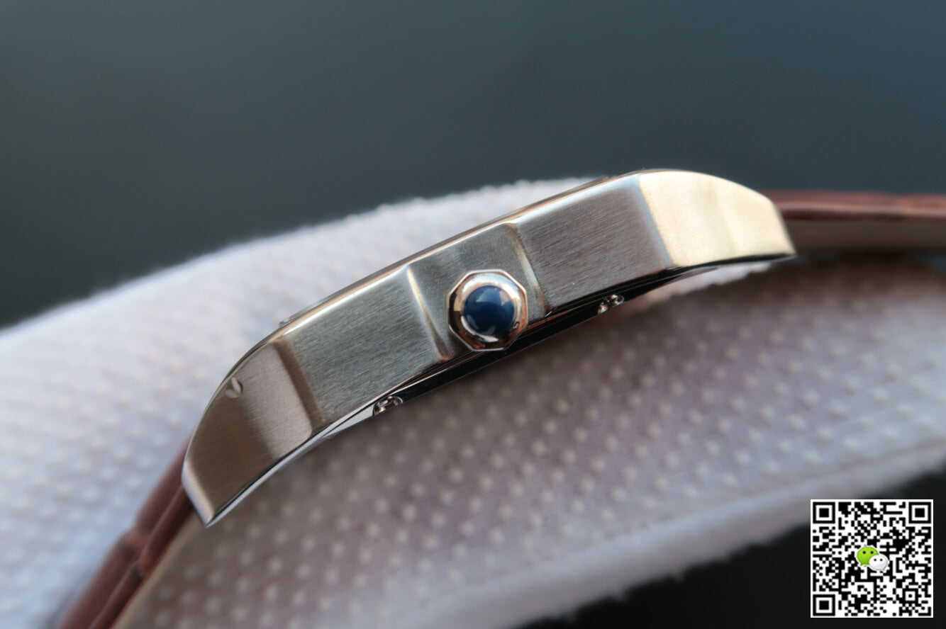 Cartier Santos WH100651 V6 Factory White Dial