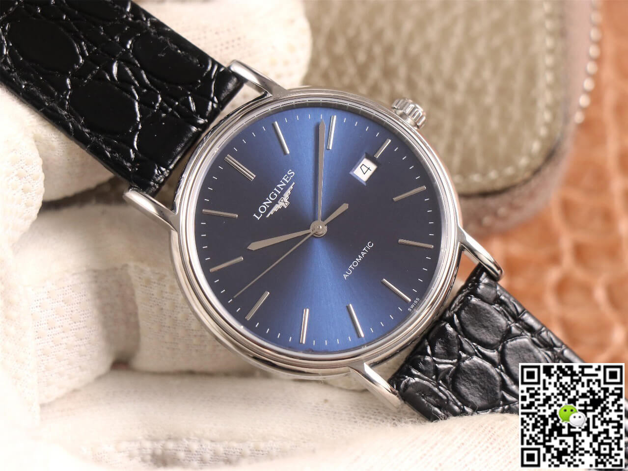 Longines Presence L4.921.4.92.2 KY Factory Blue Dial