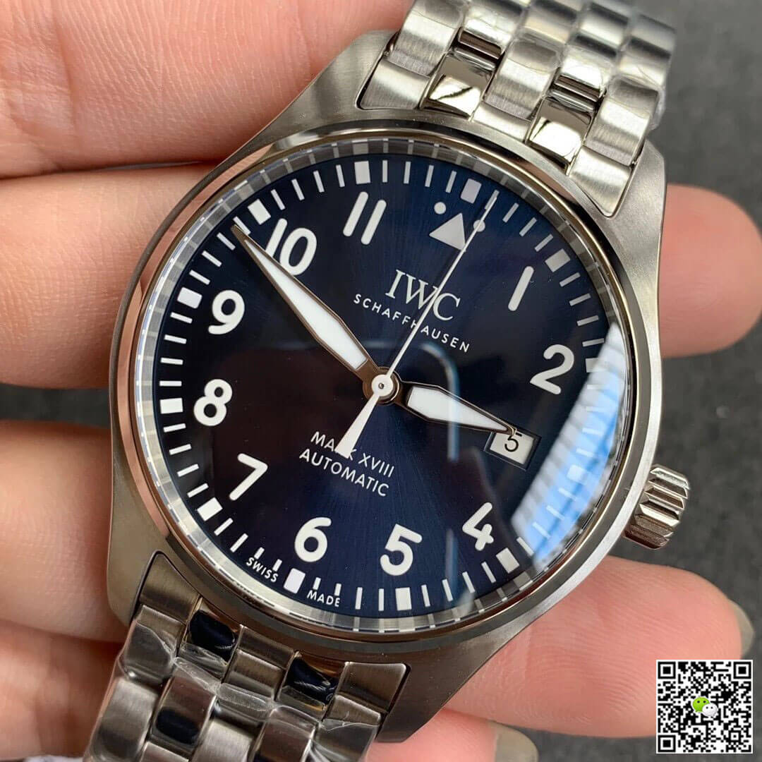 IWC Pilot IW327014 V7 Factory Blue Dial