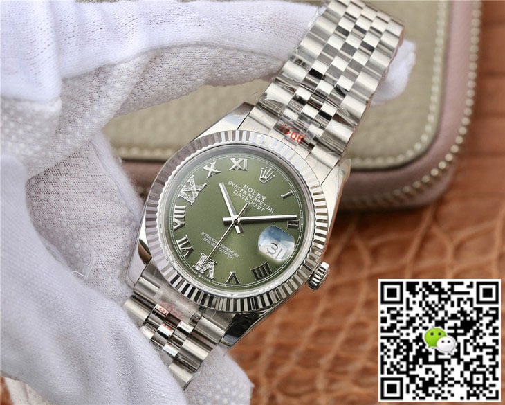 Rolex Datejust 36MM GM Factory Green Dial