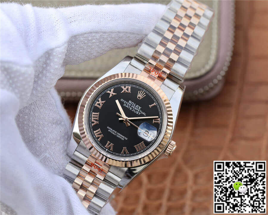 Rolex Datejust 116231 36MM GM Factory Rose Gold