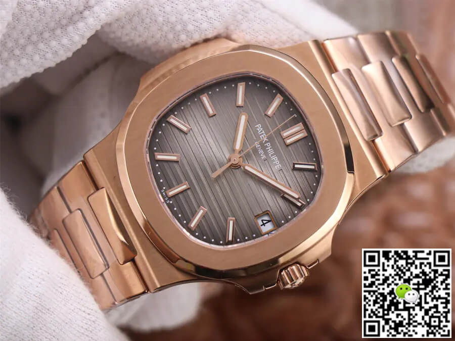 Patek Philippe Nautilus 5711/1R-001 PPF Factory V4 Rose Gold Brown Dial