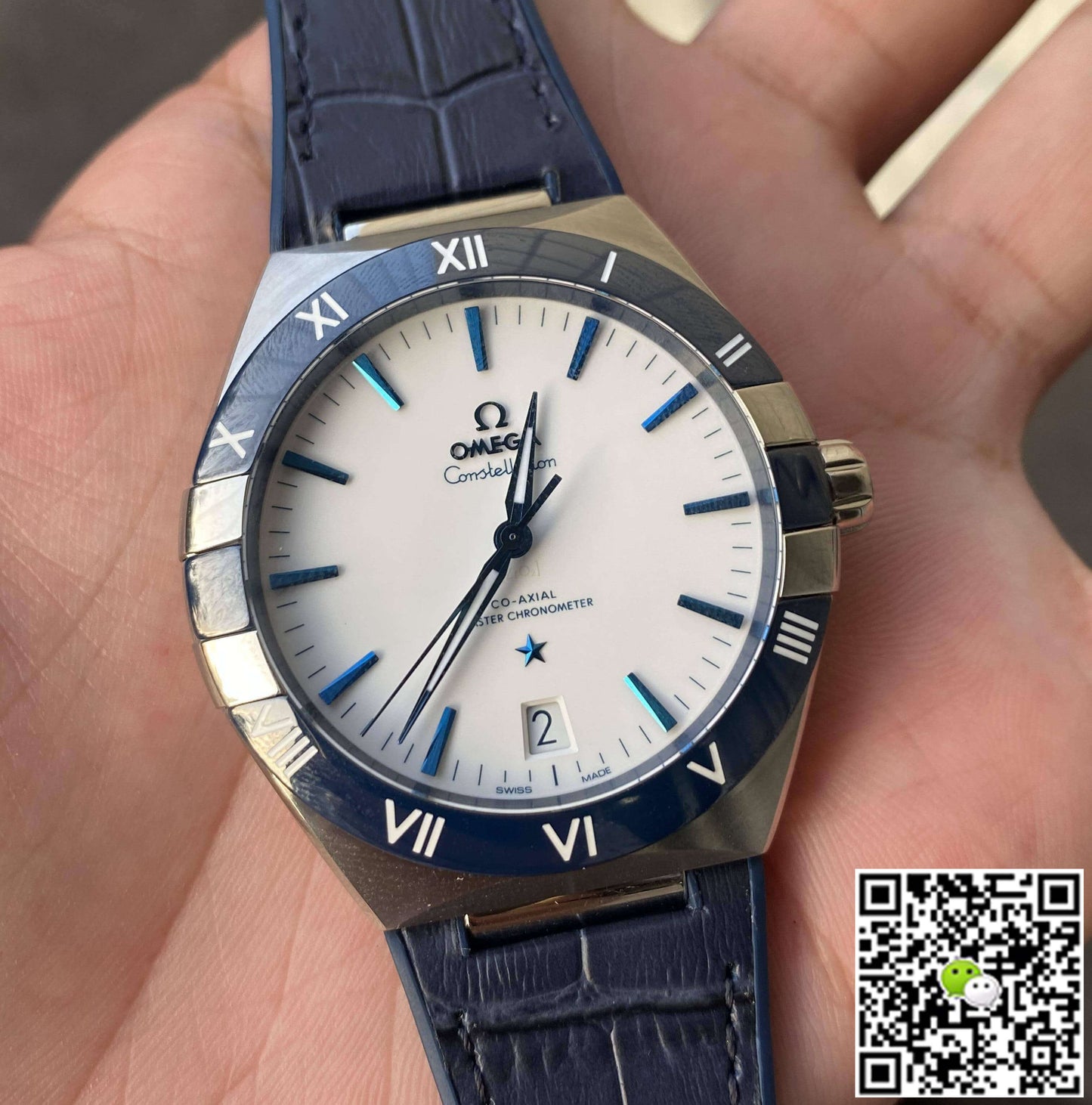 Omega Constellation 131.33.41.21.04.001 VS Factory Ceramic Bezel