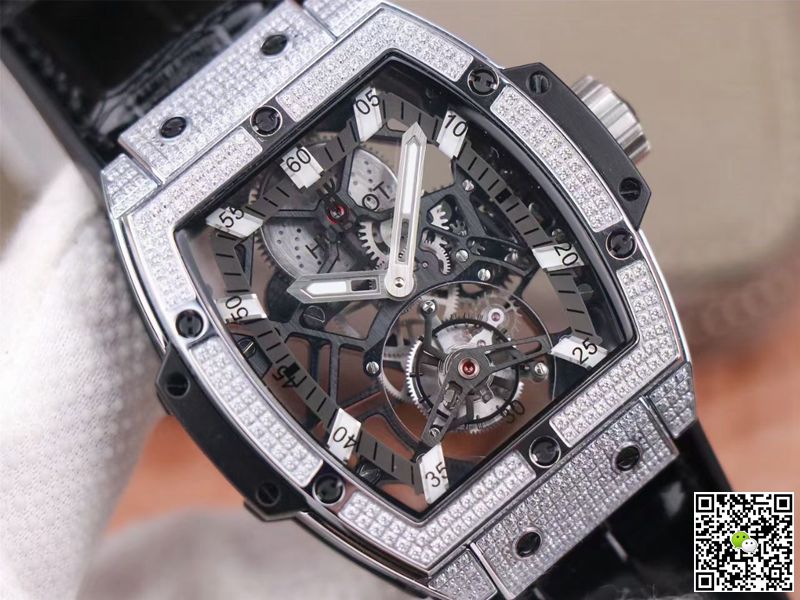 Hublot Masterpiece Tourbillon 906.NX.0129.VR.AES13 JB Factory Diamond