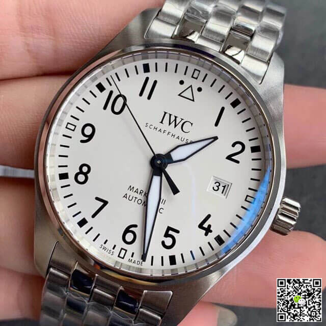 IWC Pilot IW327012 V7 Factory White Dial