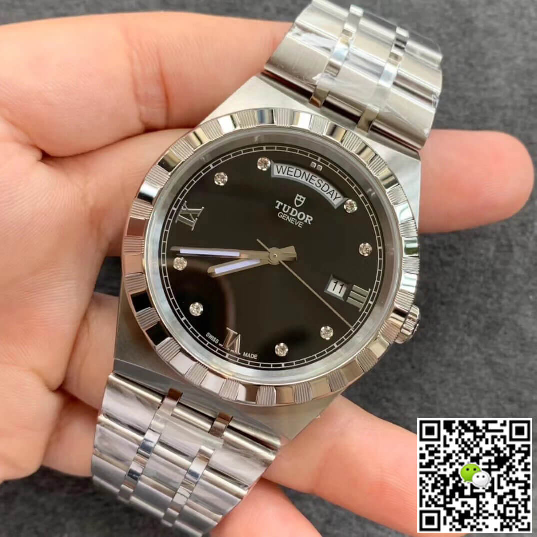 Tudor Royal M28600-0004 V7 Factory black dial