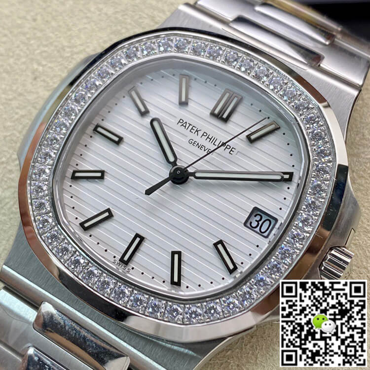 Patek Philippe Nautilus 5713/1G-010 PPF Factory V4 White Dial