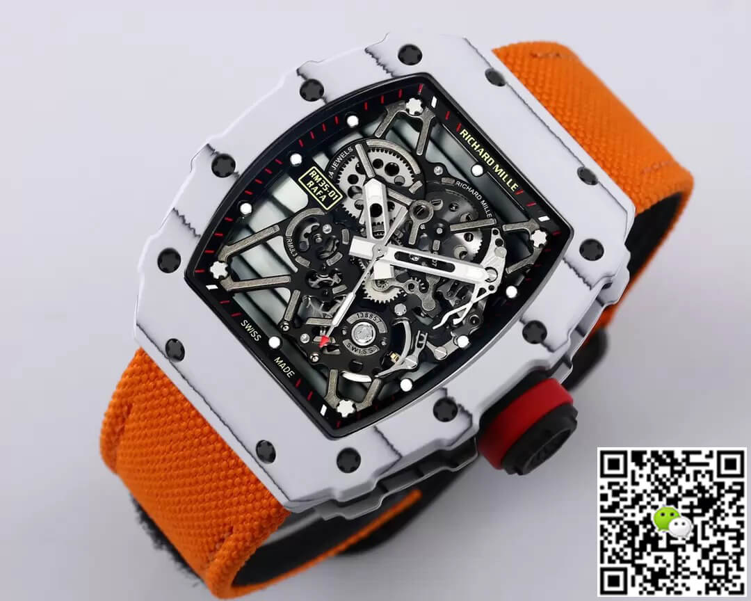 Richard Mille RM35-01 BBR Factory Orange Strap