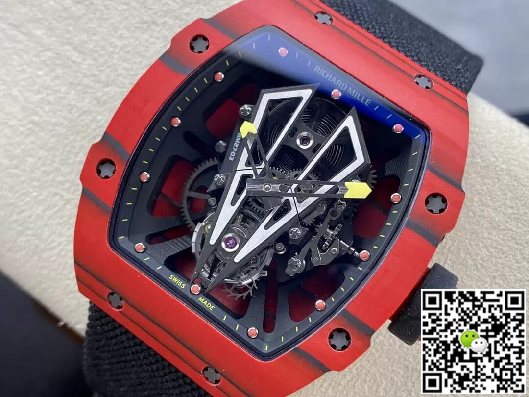 Richard Mille RM27-03 Tourbillon BBR Factory Red Carbon Fiber Case