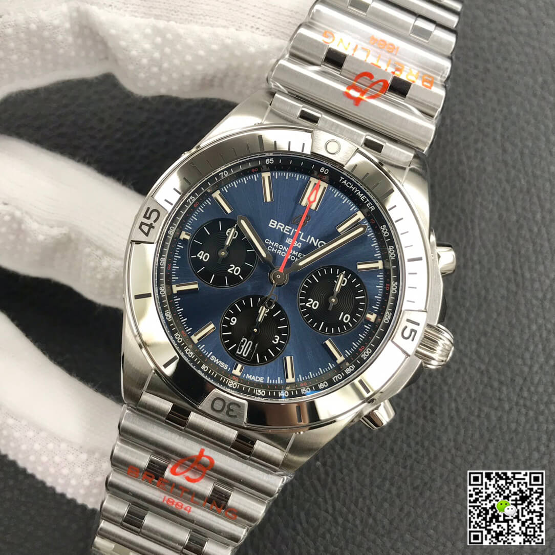 Breitling Chronomat AB0134101C1A1 GF Factory Blue Dial