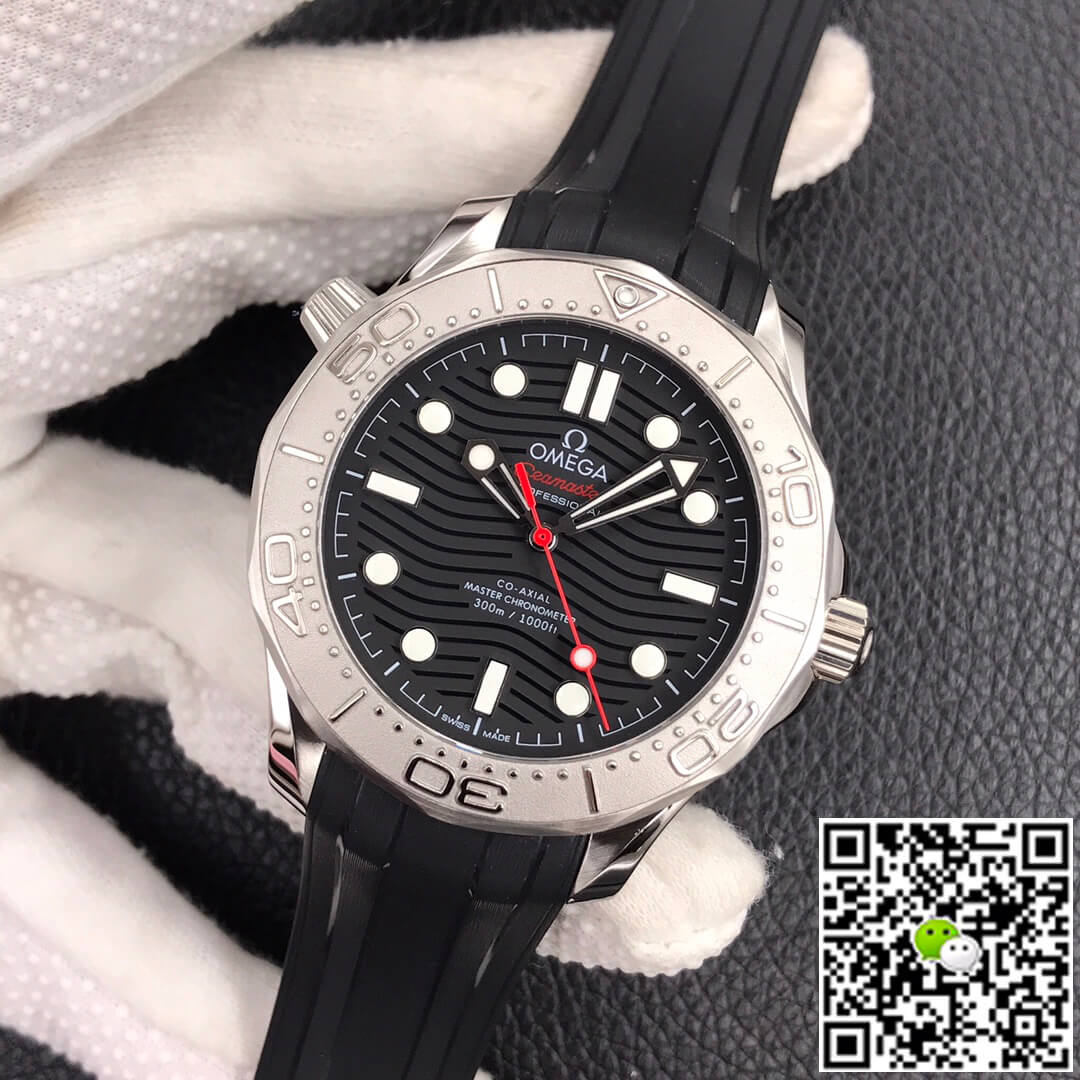 Omega Seamaster Diver 300M 210.32.42.20.01.002 VS Factory Rubber Strap