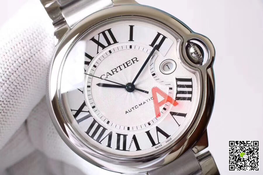 Ballon Bleu De Cartier W69012Z4 V6 Factory Silver Dial