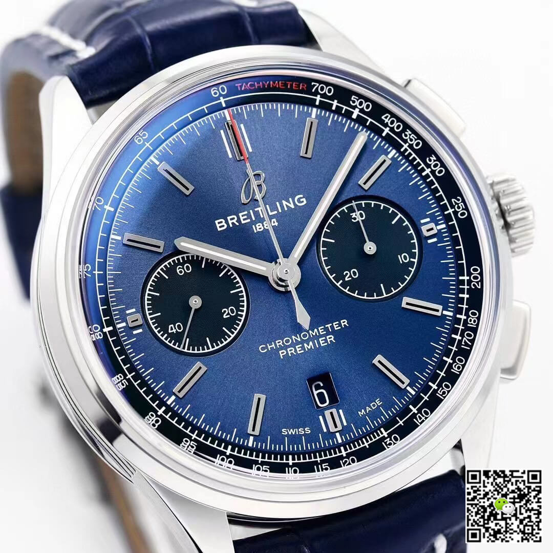Breitling Premier B01 Chronograph AB0118221C1A1 GF Factory V2 Blue Dial
