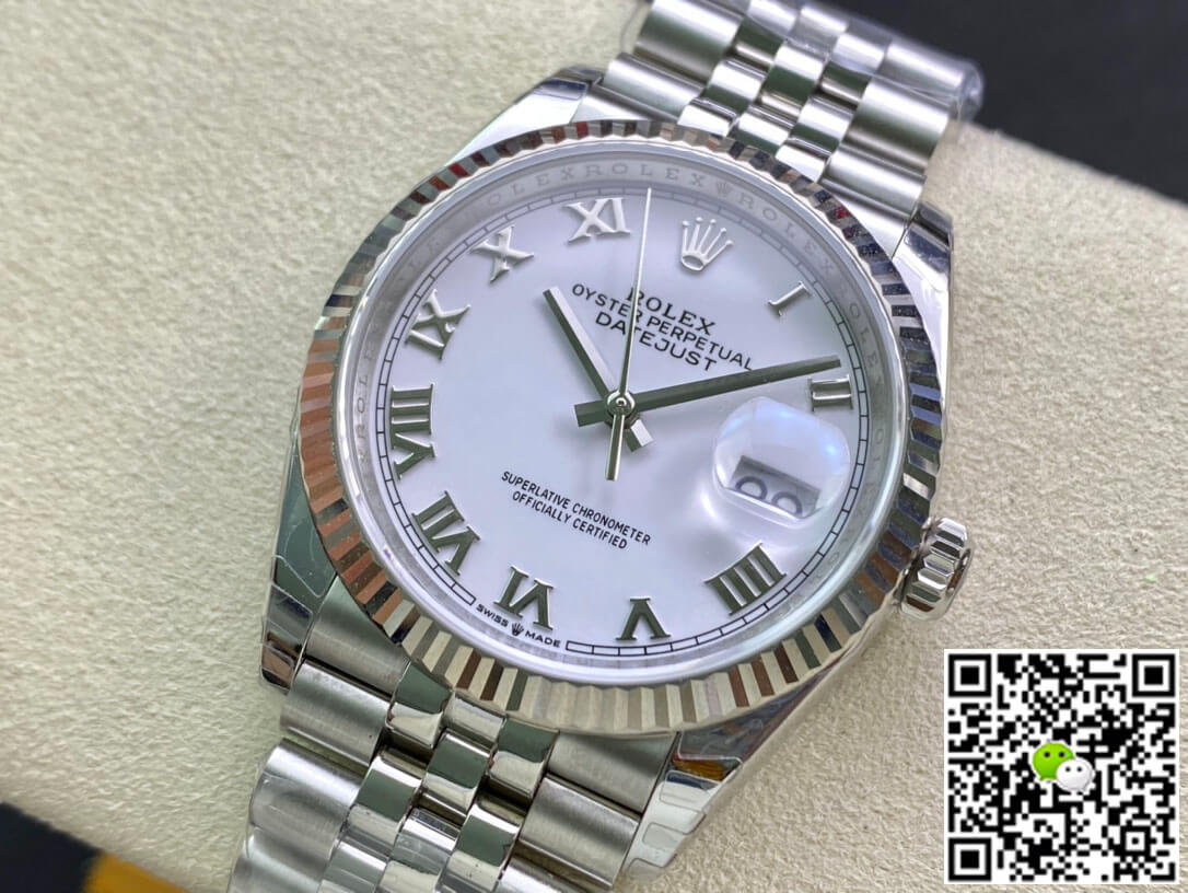 Rolex Datejust M126234-0025 EW Factory White Dial