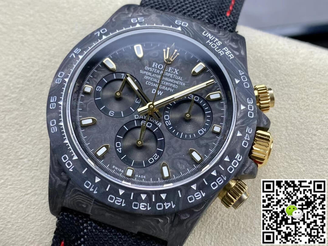 Rolex Daytona Cosmograph Diw Custom Version Carbon Fiber
