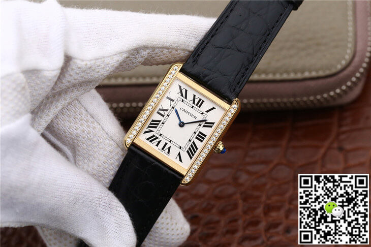 Cartier Tank Ladies K11 Factory White Dial