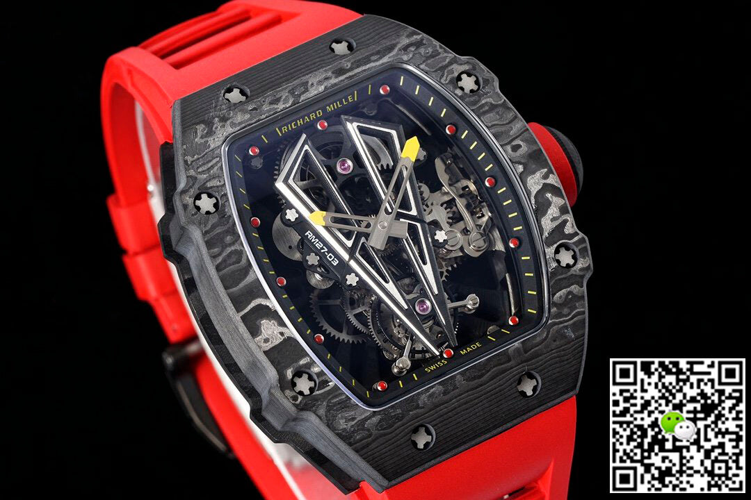 Richard Mille RM27-03 Rafael Nadal Tourbillon RM Factory Red Rubber Strap
